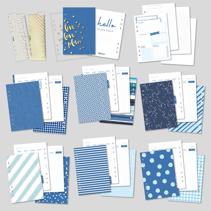 Carpe Diem - Personal Planner - Feathers