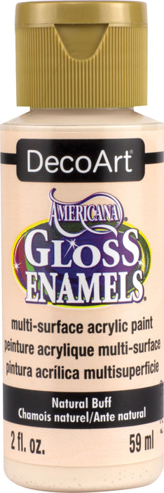 Americana Gloss Enamels Acrylic Paint 2oz - Natural Buff (DAG 311)