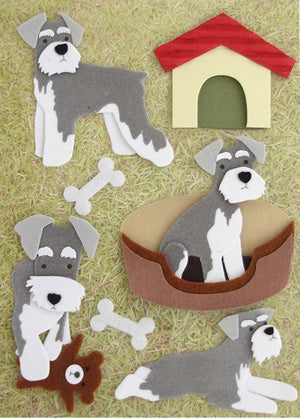 Oricraft - Handmade Stickers - Schnauzer