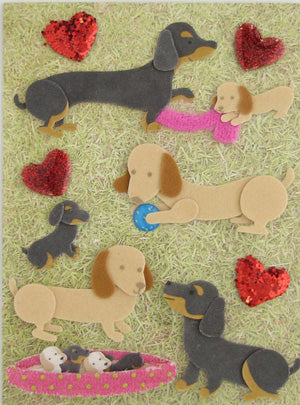 Oricraft - Handmade Stickers - Dachshund