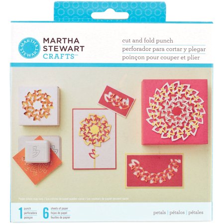 Martha Stewart - Cut and Fold Punch - Petals