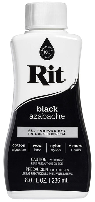 Rit Dye Liquid 8oz-Black