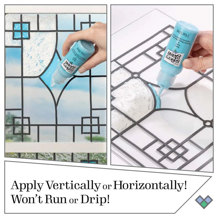 FolkArt Gallery Glass Paint 2oz- Amethyst