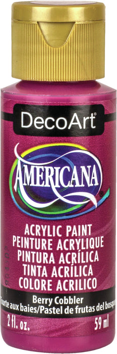 DecoArt Americana Acrylic Paint 2oz-Berry Cobbler