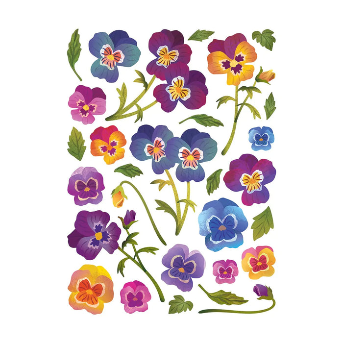 Hero Arts Hero Transfers-Pansies