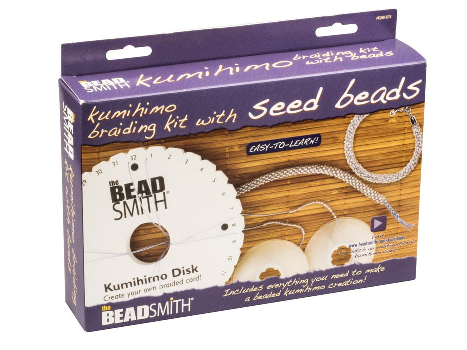 Beadsmith - Kumihimo Braiding Kit - For Seed Bead Designs