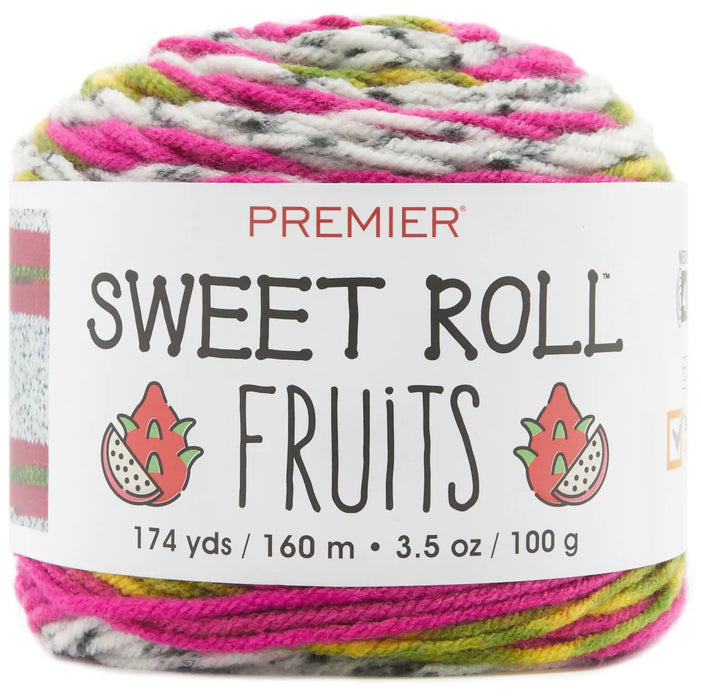 Premier Sweet Roll Fruits Yarn-Dragon Fruit