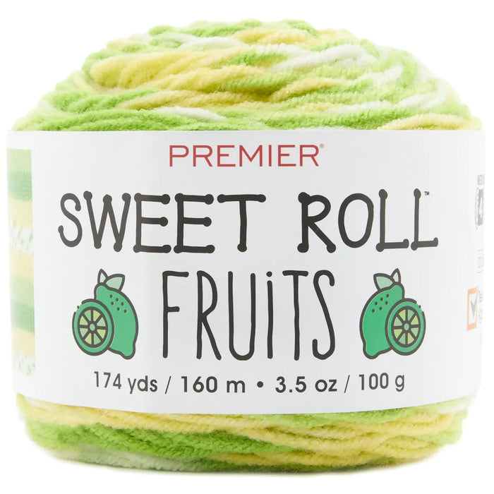 Premier Sweet Roll Fruits Yarn-Lime