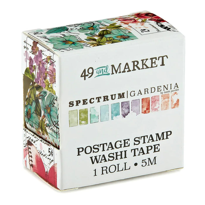 49 And Market Washi Tape Roll-Postage -Spectrum Gardenia