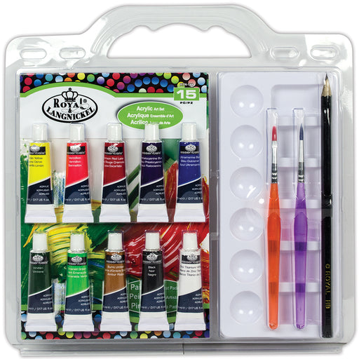 Acrylic Art Set 15/Pkg-