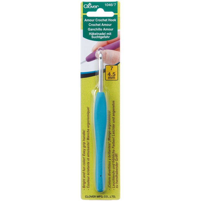 Clover Amour Crochet Hook-Size 7/4.5mm