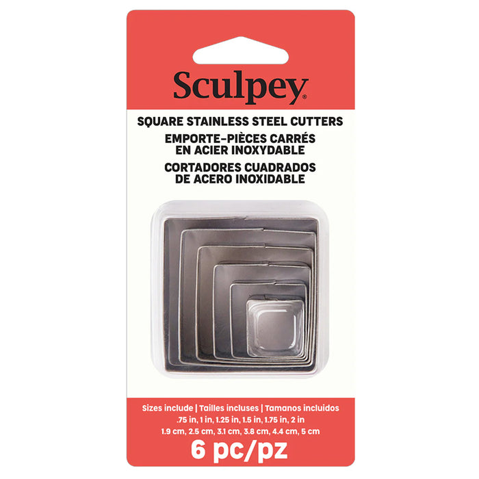 Sculpey Premo Cutter Set 6/Pkg
