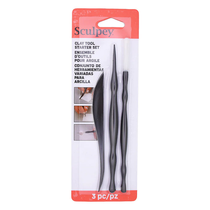 Sculpey - Clay Tool Starter Set 3/Pkg