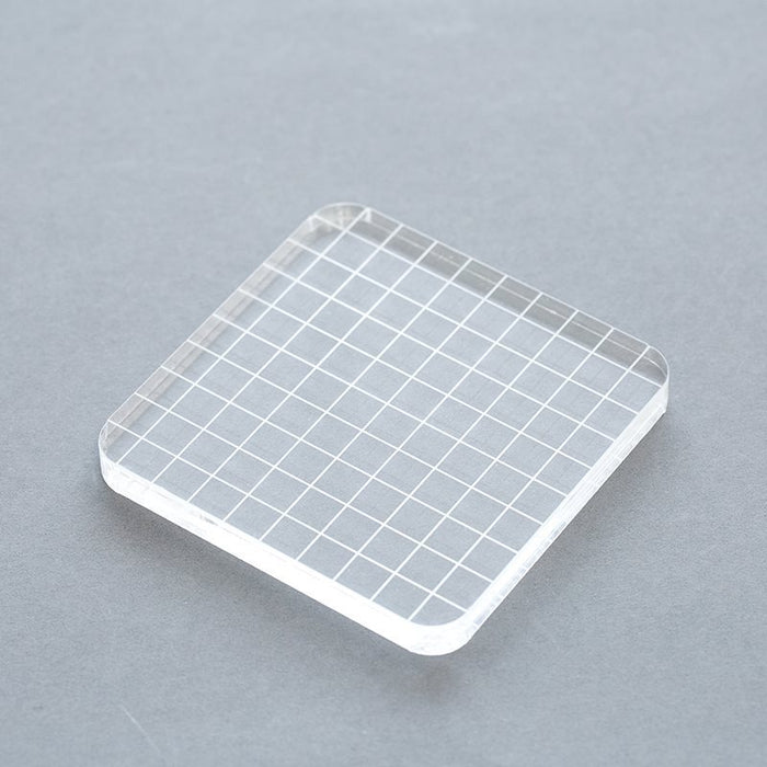 Doodles - Clear Acrylic Blocks 7.5 x 7.5 x 1cm