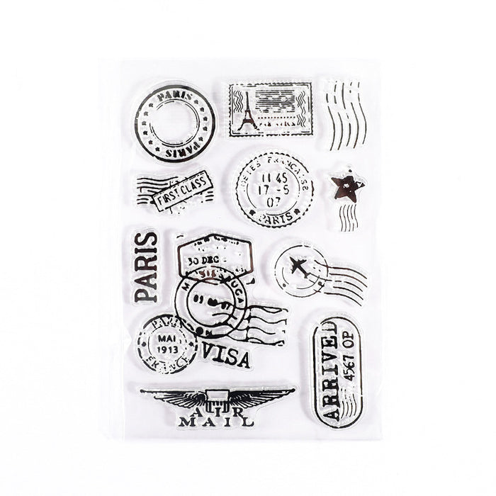 Doodles - Clear Stamps- - Let's Go Travel Themes