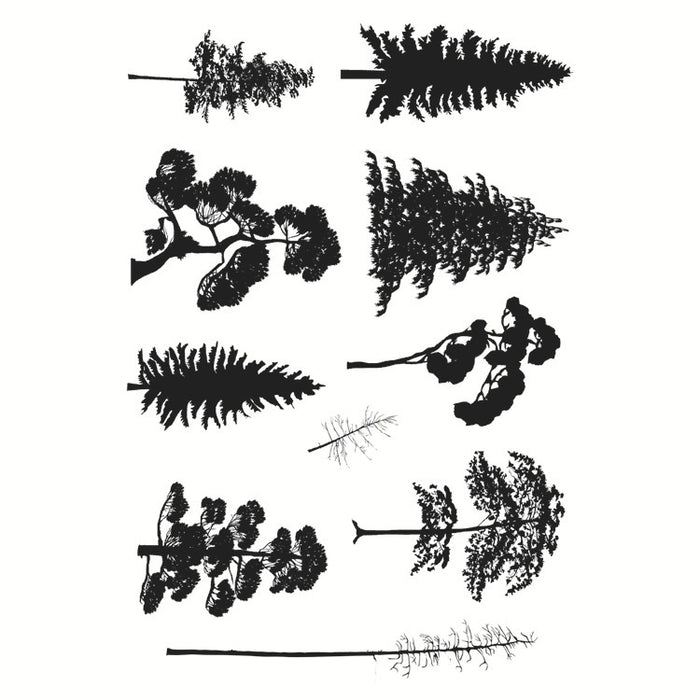 Doodles - Clear Stamps - Trees