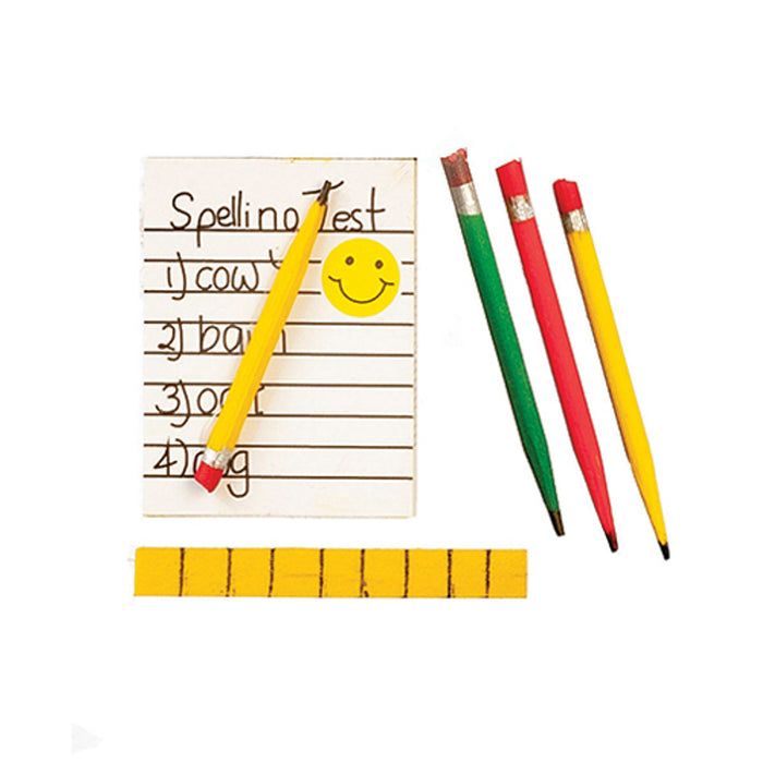 Doodles - Town Square Miniatures - Notebook/Pencils/Ruler