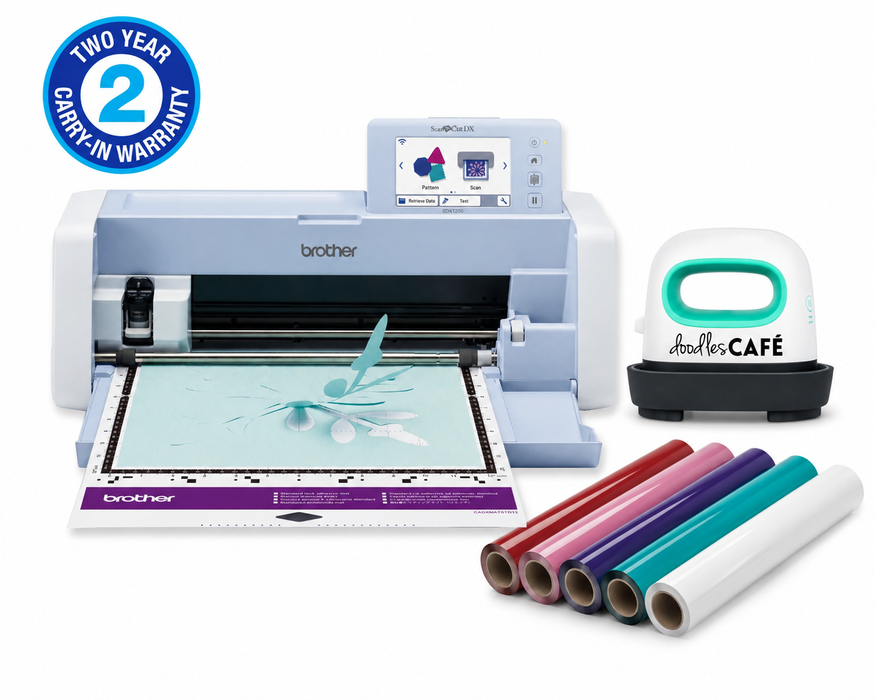 Brother - ScanNCut Electronic Cutter with Mini Press -  SDX1200 Combo