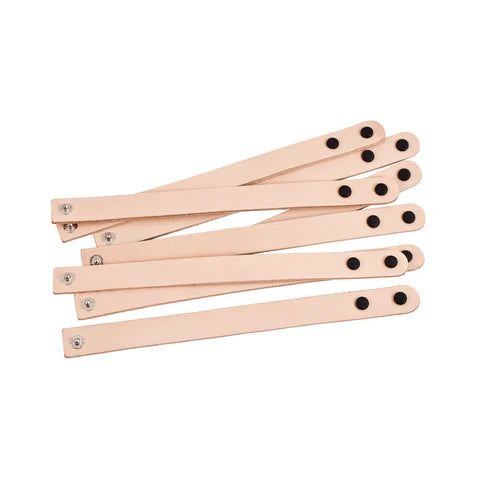 Realeather® Crafts Narrow Wristbands 8/Pkg