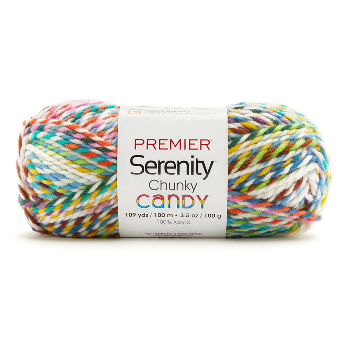 Premier Serenity Chunky Candy Yarn-Confetti