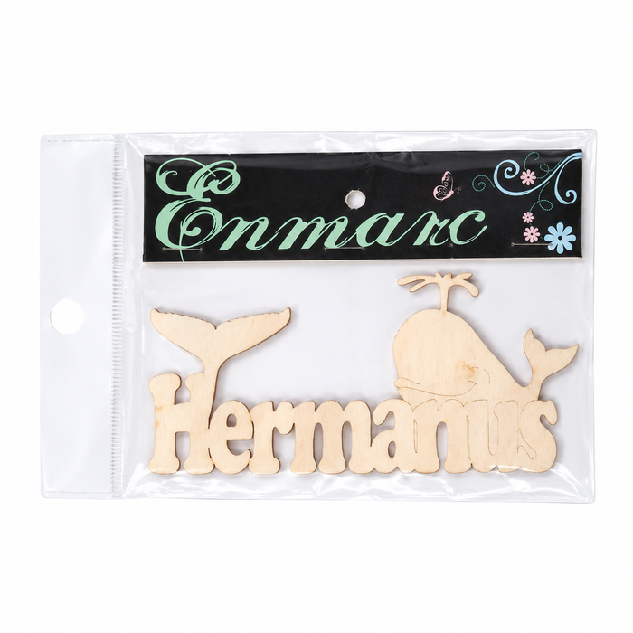 Doodles - Enmarc - Hermanus Whale Chipboard