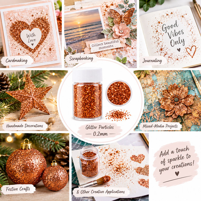 Doodles - Wilson & Maclagan Fine Glitter – Copper, 3g