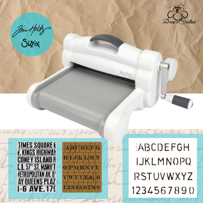 Sizzix - Big Shot Plus Machine - A4 - Tim Holtz Bundle
