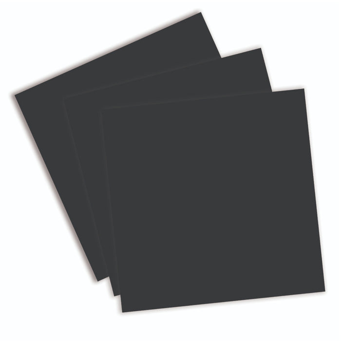 Doodles - Smooth Cardstock - Black (30cm x 30cm)