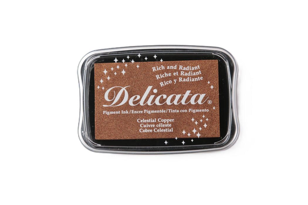 Tsukineko - Delicata Ink Pad - Celestial Copper