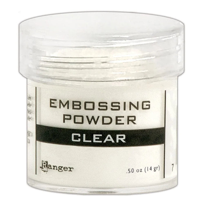 Ranger Embossing Powder -Clear - 1 Oz Jar