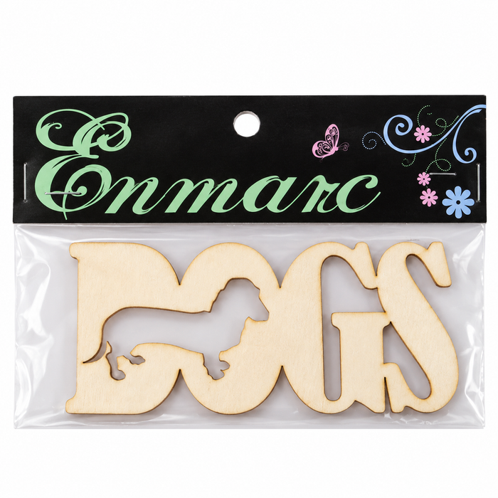 Doodles - Enmarc - "Dogs" Chipboard Embellishment