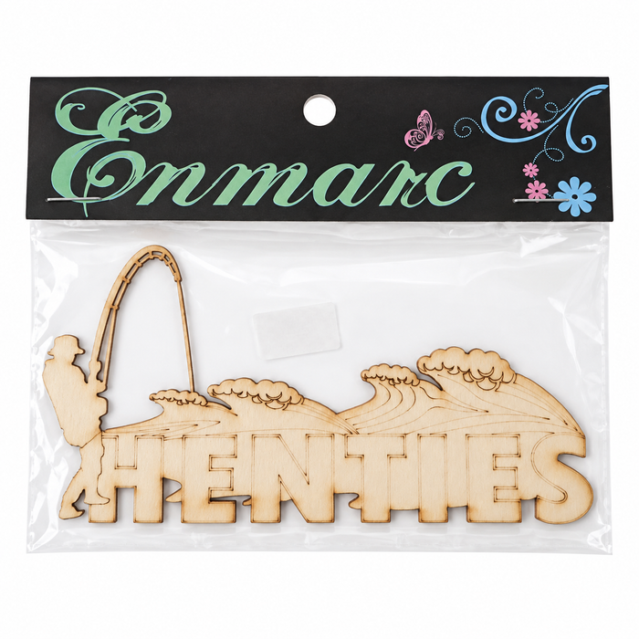 Doodles - Enmarc - Going Places, "Henties" Chipboard Embellishment