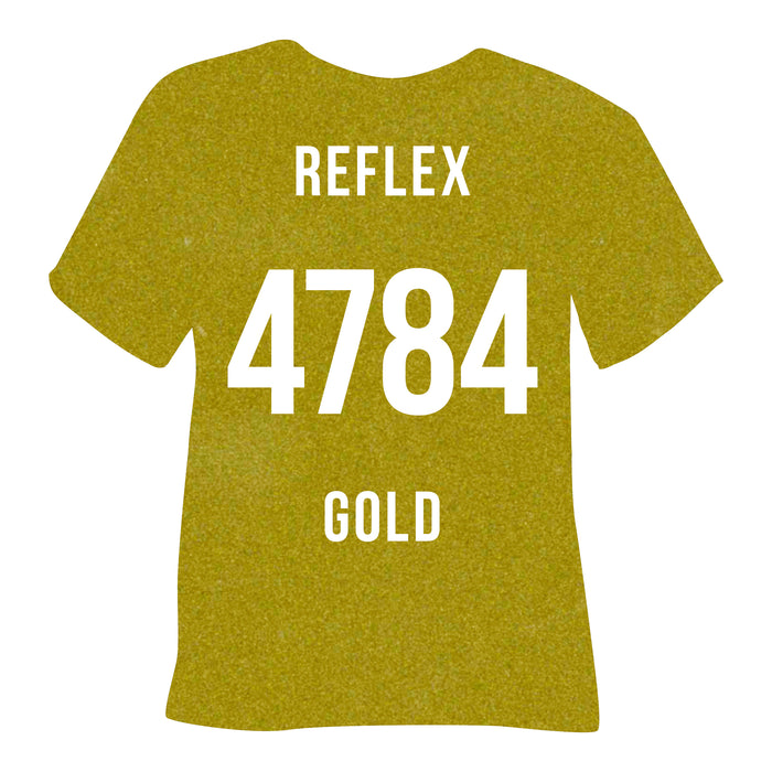 Poli-Flex Image - Heat Transfer - Reflex Gold (1m x 25cm)