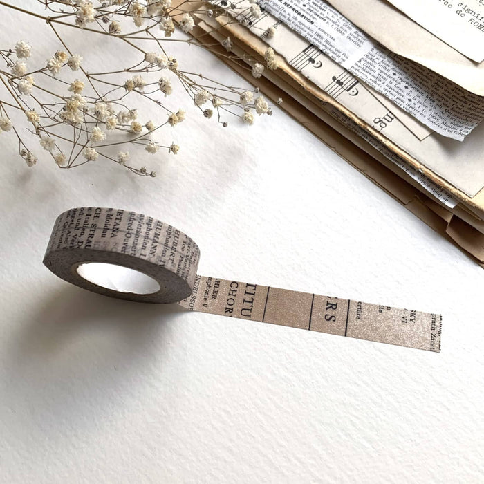 Oricraft - Masking Tape - Old Book