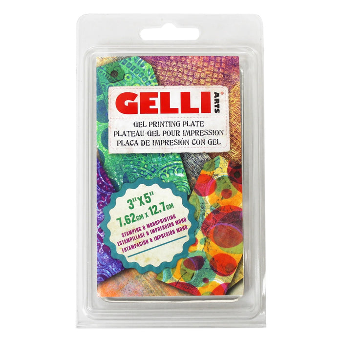 Gelli Arts - Gel Printing Plate - 3 x 5 Inches