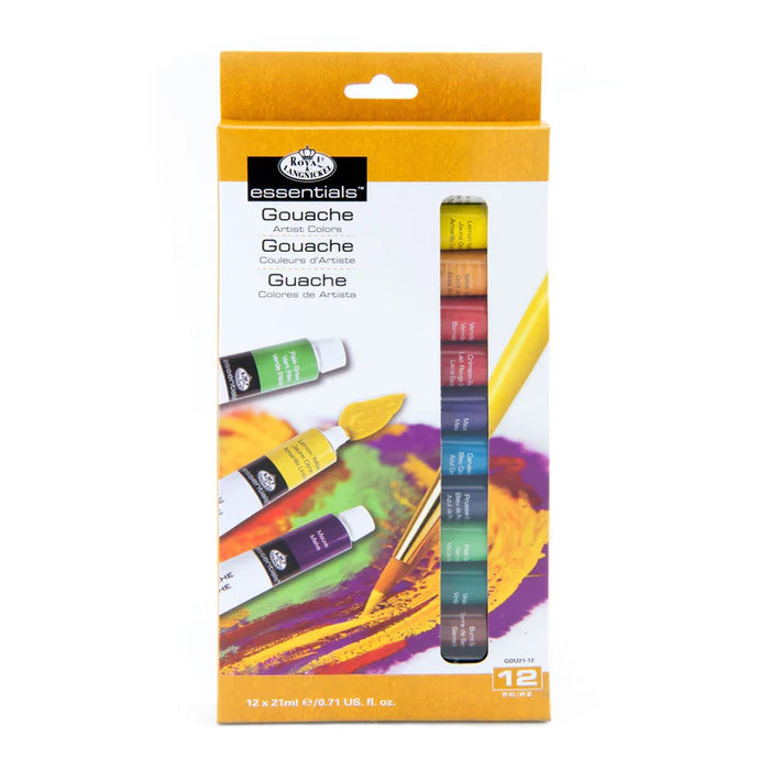 Royal Langnickel- GOU21 Series | Gouache Paint Packs - 21 ml-12pc
