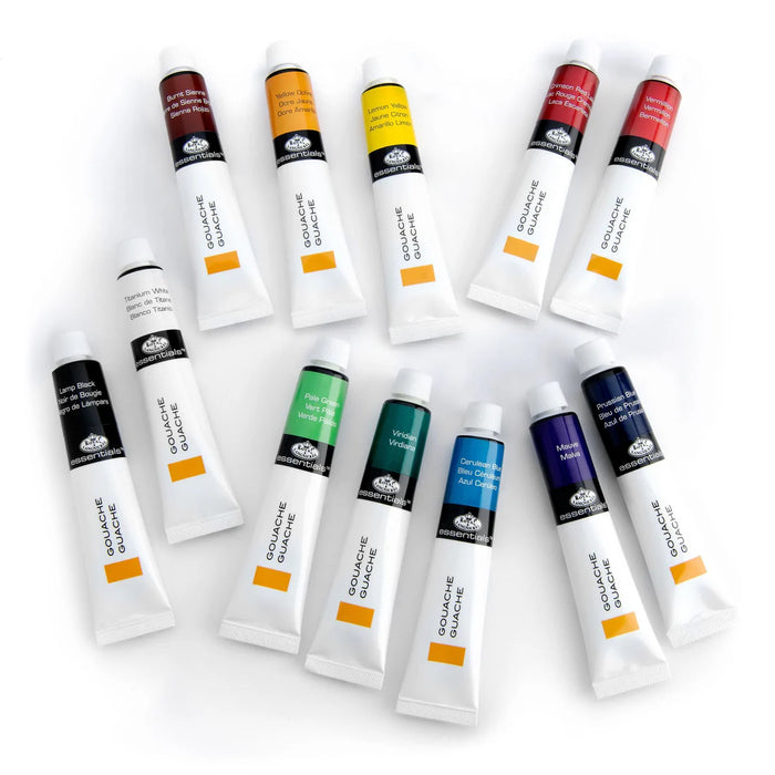 Royal Langnickel- GOU21 Series | Gouache Paint Packs - 21 ml-12pc