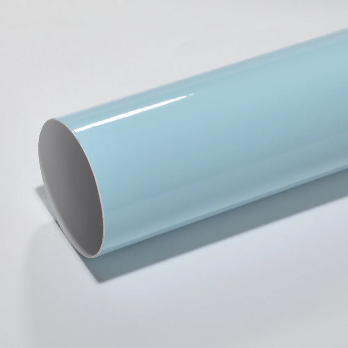 Flock- Heat Transfer Vinyl - Ice Blue 25cm x 1m