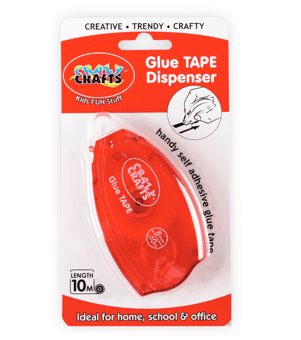 Crazy Crafts - Glue Tape Dispenser 10m