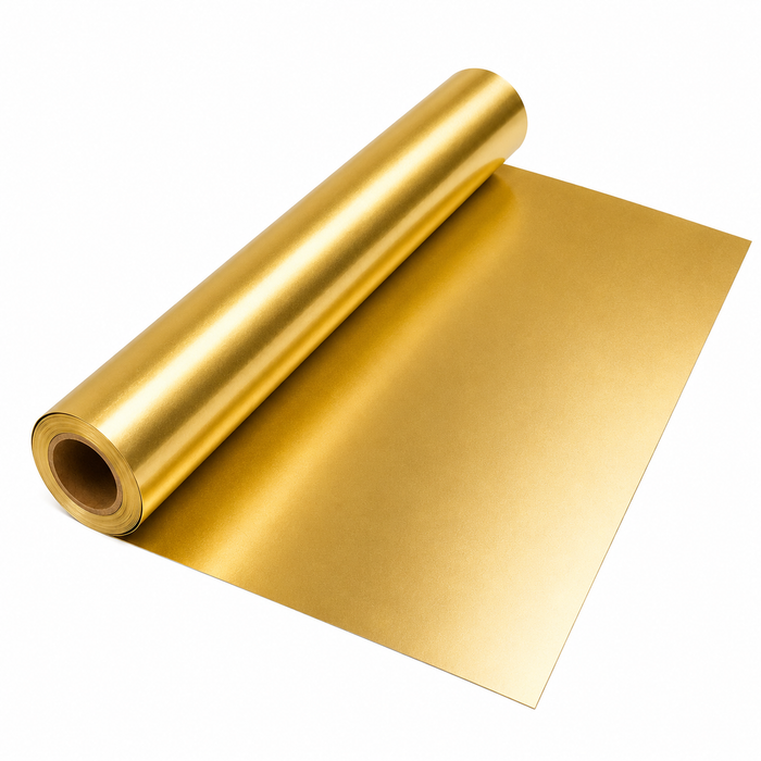 Cricut - Foil Iron On 30cm x 30cm - Metallic Gold