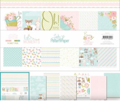 Lady Pattern - Little Moments - 12x12" Paper Pack
