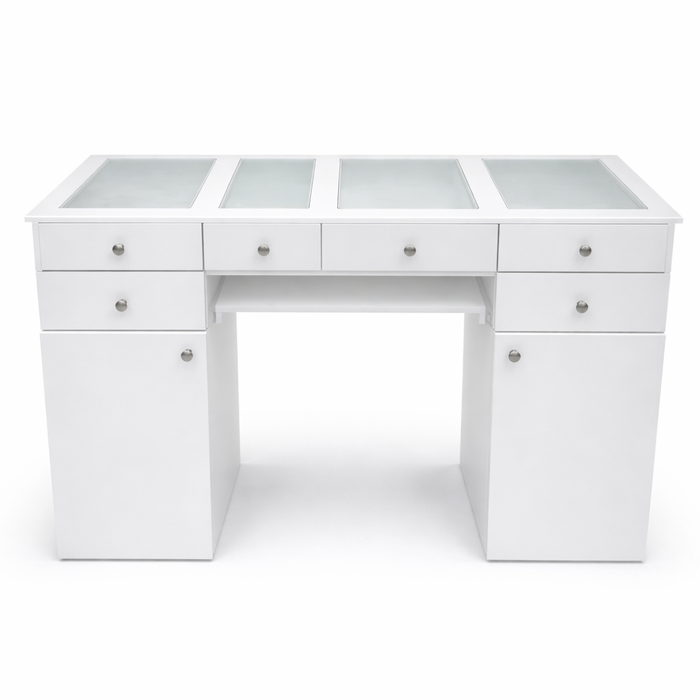 Doodles - Not Too Shabby - Crafter's Desk, See Through Top