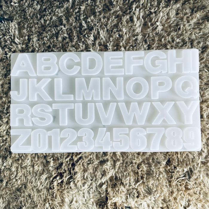 Doodles - Laplaz X-Large Mold - Alphabet Molds