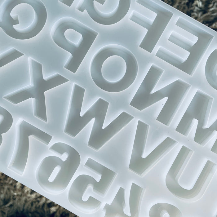 Doodles - Laplaz X-Large Mold - Alphabet Molds
