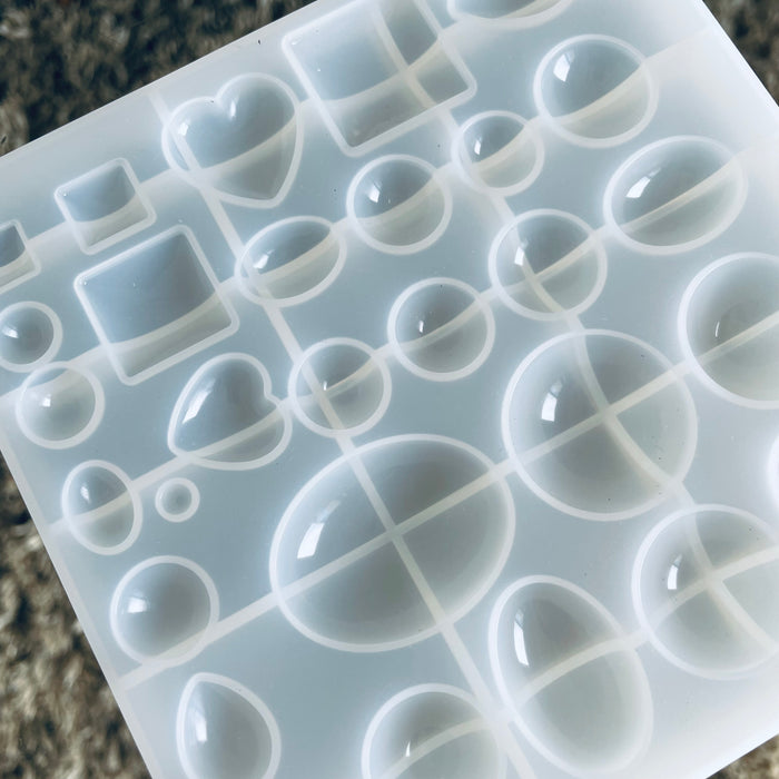 Doodles - Laplaz Silicone Mold - Large Jewelery