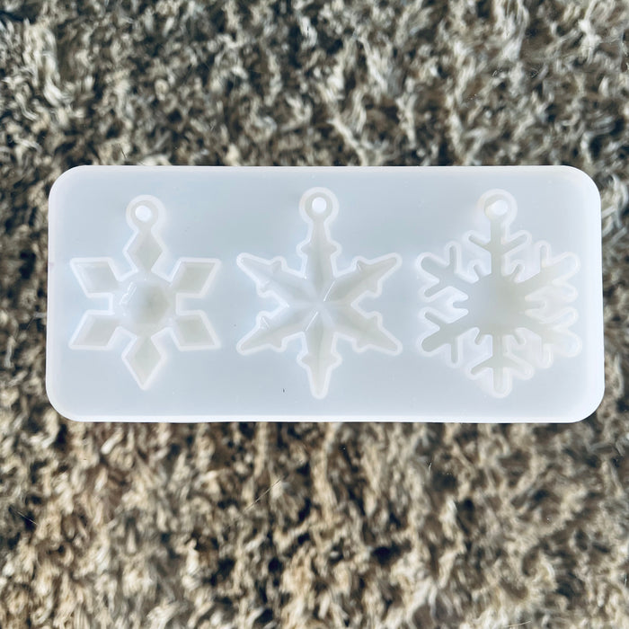 Doodles - Laplaz Silicone Mold - Large Snow Crystals