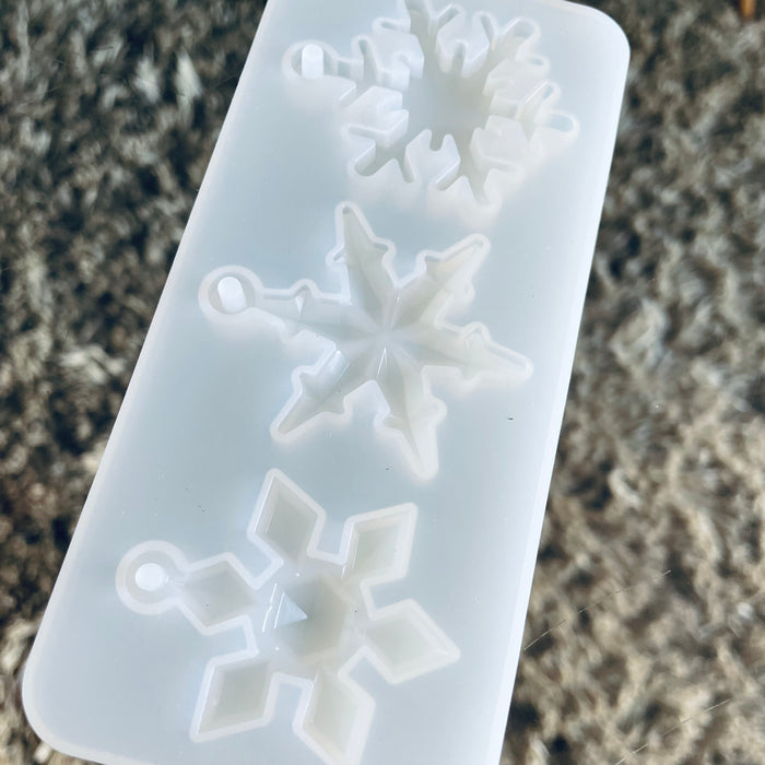 Doodles - Laplaz Silicone Mold - Large Snow Crystals
