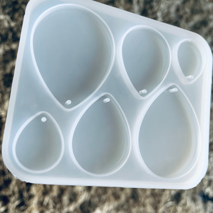 Doodles - Laplaz Silicone Earing Mold For Jewelery Making - Medium