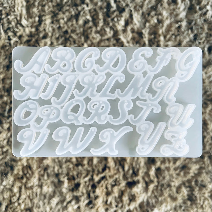 Doodles - Laplaz Small Mold - Alphabet Molds