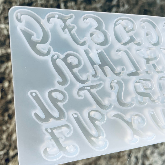 Doodles - Laplaz Small Mold - Alphabet Molds